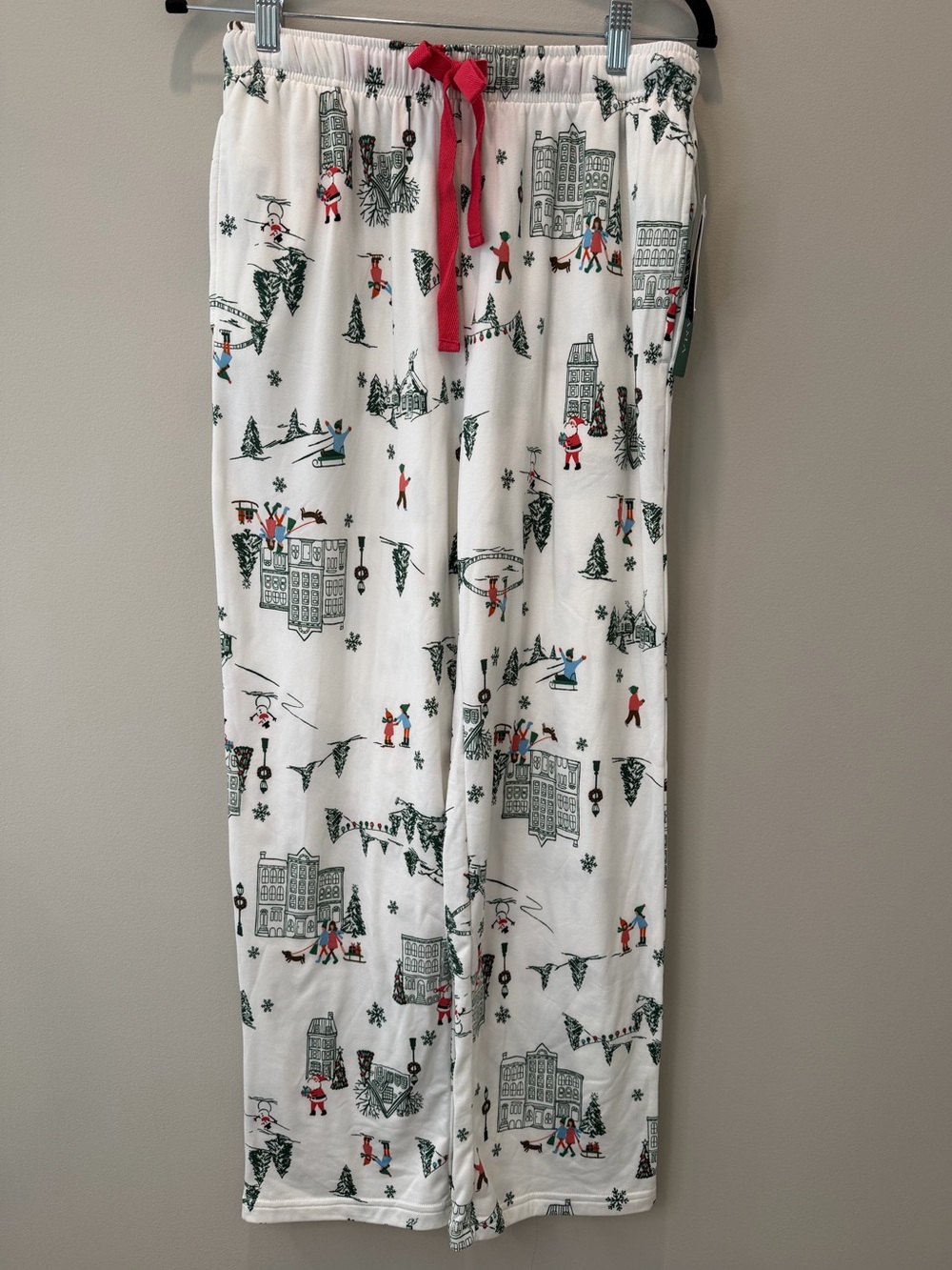NWT Pajamarama Men’s Christmas Village Pajama Pants Ski Holiday Size S